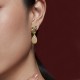 White Jade Red Agate Butterfly Protection Drop Earrings White Jade Red Agate Butterfly Protection Drop Earrings