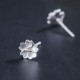 925 Sterling Silver Cherry Blossoms Floral Calm Stud Earrings 925 Sterling Silver Cherry Blossoms Floral Calm Stud Earrings