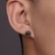 925 Sterling Silver Amber Dragon Success Stud Earrings 925 Sterling Silver Amber Dragon Success Stud Earrings