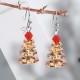 Various Crystals Christmas Tree Amethyst Healing Earrings Various Crystals Christmas Tree Amethyst Healing Earrings
