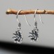 925 Sterling Silver Lotus Flower Enlightenment Earrings 925 Sterling Silver Lotus Flower Enlightenment Earrings