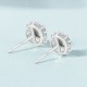925 Sterling Silver Jade Luck Abundance Stud Earrings 925 Sterling Silver Jade Luck Abundance Stud Earrings