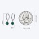 925 Sterling Silver Malachite Anti-Anxiety Drop Earrings 925 Sterling Silver Malachite Anti-Anxiety Drop Earrings