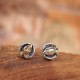 925 Sterling Silver Namaste Equality Stud Earrings 925 Sterling Silver Namaste Equality Stud Earrings