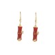 925 Sterling Silver Hetian Jade Cat Eye Bamboo Luck Drop Earrings 925 Sterling Silver Hetian Jade Cat Eye Bamboo Luck Drop Earrings
