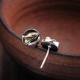 925 Sterling Silver Namaste Equality Stud Earrings 925 Sterling Silver Namaste Equality Stud Earrings