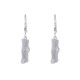 925 Sterling Silver Hetian Jade Cat Eye Bamboo Luck Drop Earrings 925 Sterling Silver Hetian Jade Cat Eye Bamboo Luck Drop Earrings