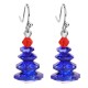 Various Crystals Christmas Tree Amethyst Healing Earrings Various Crystals Christmas Tree Amethyst Healing Earrings