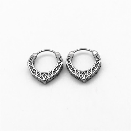 Viking Titanium Steel Hoop Balance Earrings Viking Titanium Steel Hoop Balance Earrings
