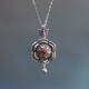 925 Sterling Silver Om Mani Padme Hum Lotus Peace Jewelry Set 925 Sterling Silver Om Mani Padme Hum Lotus Peace Jewelry Set