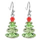 Various Crystals Christmas Tree Amethyst Healing Earrings Various Crystals Christmas Tree Amethyst Healing Earrings
