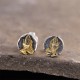 925 Sterling Silver Namaste Equality Stud Earrings 925 Sterling Silver Namaste Equality Stud Earrings