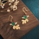 FengShui Jade Koi Fortune Earrings FengShui Jade Koi Fortune Earrings