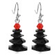 Various Crystals Christmas Tree Amethyst Healing Earrings Various Crystals Christmas Tree Amethyst Healing Earrings