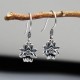 925 Sterling Silver Lotus Flower Enlightenment Earrings 925 Sterling Silver Lotus Flower Enlightenment Earrings