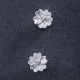 925 Sterling Silver Cherry Blossoms Floral Calm Stud Earrings 925 Sterling Silver Cherry Blossoms Floral Calm Stud Earrings