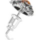 925 Sterling Silver Amber Dragon Success Stud Earrings 925 Sterling Silver Amber Dragon Success Stud Earrings