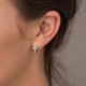 925 Sterling Silver Evil Eye Blessing Stud Earrings 925 Sterling Silver Evil Eye Blessing Stud Earrings