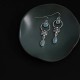 925 Sterling Silver Vintage Turquoise Waterdrop Earrings 925 Sterling Silver Vintage Turquoise Waterdrop Earrings