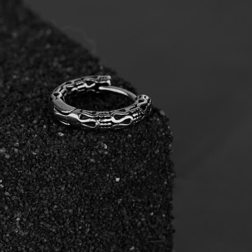 Retro Titanium Steel Balance Earrings Retro Titanium Steel Balance Earrings