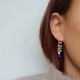 925 Silver Turquoise Lazurite Serenity Protection Earrings 925 Silver Turquoise Lazurite Serenity Protection Earrings