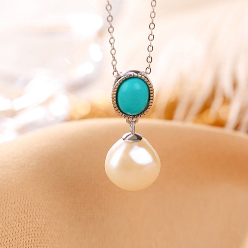 925 Silver Pearl Turquoise Healing Wisdom Jewelry Set 925 Silver Pearl Turquoise Healing Wisdom Jewelry Set