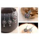 925 Sterling Silver Om Mani Padme Hum Lotus Peace Jewelry Set 925 Sterling Silver Om Mani Padme Hum Lotus Peace Jewelry Set