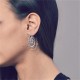 Tibetan Lotus Spiral Copper Blessing Earrings