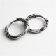 Viking Celtic Hoop Titanium Steel Balance Earrings Viking Celtic Hoop Titanium Steel Balance Earrings