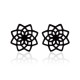 Tibetan Lotus Pattern New Beginning Stud Earrings