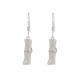 925 Sterling Silver Hetian Jade Cat Eye Bamboo Luck Drop Earrings 925 Sterling Silver Hetian Jade Cat Eye Bamboo Luck Drop Earrings