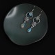 925 Sterling Silver Vintage Turquoise Waterdrop Earrings 925 Sterling Silver Vintage Turquoise Waterdrop Earrings