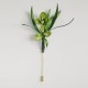 Velvet Mulberry Silk Green Leaf Brooch Hairpin Velvet Mulberry Silk Green Leaf Brooch Hairpin