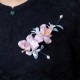 Velvet Mulberry Silk Pink Iris Brooch Hairpin Velvet Mulberry Silk Pink Iris Brooch Hairpin