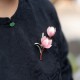 Yangzhou Velvet Flower Silk Magnolia Brooch Yangzhou Velvet Flower Silk Magnolia Brooch