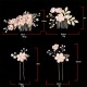 4Pcs Wedding Golden Leaf Pearl Hairpin Set 4Pcs Wedding Golden Leaf Pearl Hairpin Set