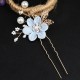 4Pcs Wedding Golden Leaf Pearl Hairpin Set 4Pcs Wedding Golden Leaf Pearl Hairpin Set