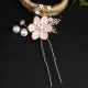 4Pcs Wedding Golden Leaf Pearl Hairpin Set 4Pcs Wedding Golden Leaf Pearl Hairpin Set