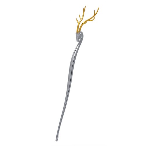 925 Silver Deer Antler Protection Hairpin