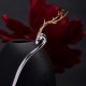 925 Silver Deer Antler Protection Hairpin