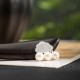 925 Silver Ebony Cloud Power Hairpin 925 Silver Ebony Cloud Power Hairpin