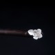 925 Silver Ebony Magnolia Flower Hairpin 925 Silver Ebony Magnolia Flower Hairpin