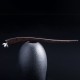 925 Silver Ebony Magnolia Flower Hairpin 925 Silver Ebony Magnolia Flower Hairpin