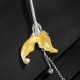 925 Silver Fish Tail Pearl Tassel Hairpin 925 Silver Fish Tail Pearl Tassel Hairpin