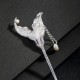 925 Silver Fish Tail Pearl Tassel Hairpin 925 Silver Fish Tail Pearl Tassel Hairpin