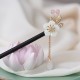 Bauhinia Tassel Wood Hairpin Bauhinia Tassel Wood Hairpin