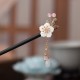 Bauhinia Tassel Wood Hairpin Bauhinia Tassel Wood Hairpin