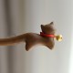 Cat-shaped Sandalwood Hairpin Cat-shaped Sandalwood Hairpin