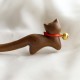 Cat-shaped Sandalwood Hairpin Cat-shaped Sandalwood Hairpin