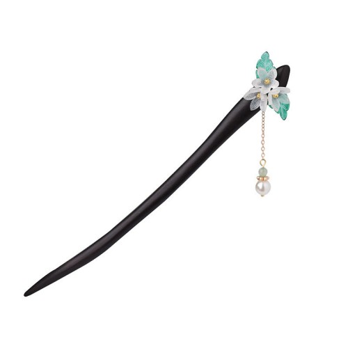 Lily of the Valley Pearl Tassel Hairpin
